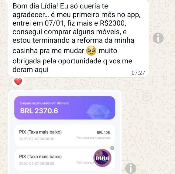 Relato de primeiro mês