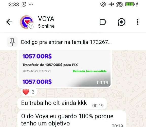 Saques no Voya